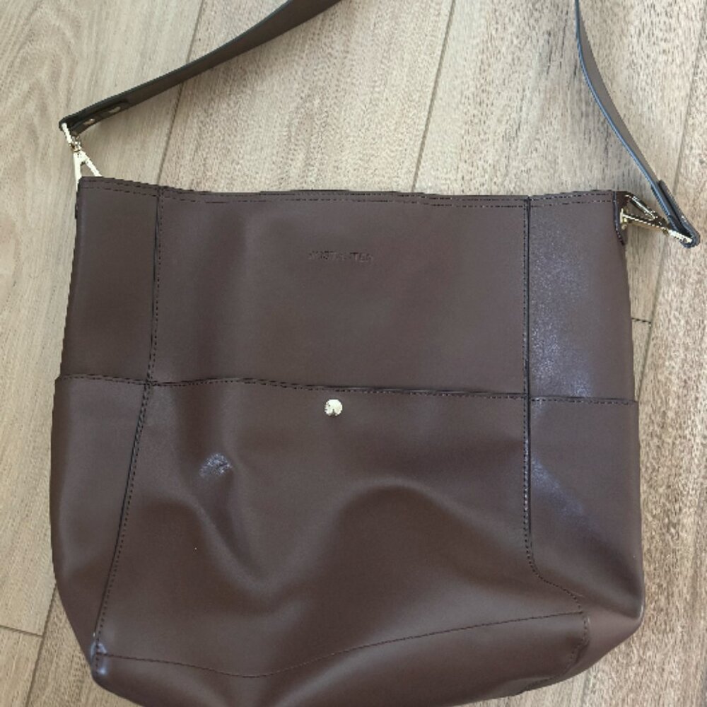 BOSTANTEN Women's Leather Designer Handbags Tote Purses Shoulder Bucket Bags